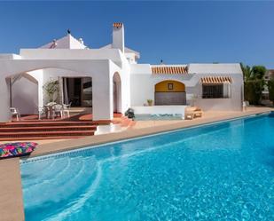 Swimming pool of Flat to rent in Roquetas de Mar  with Air Conditioner, Heating and Private garden