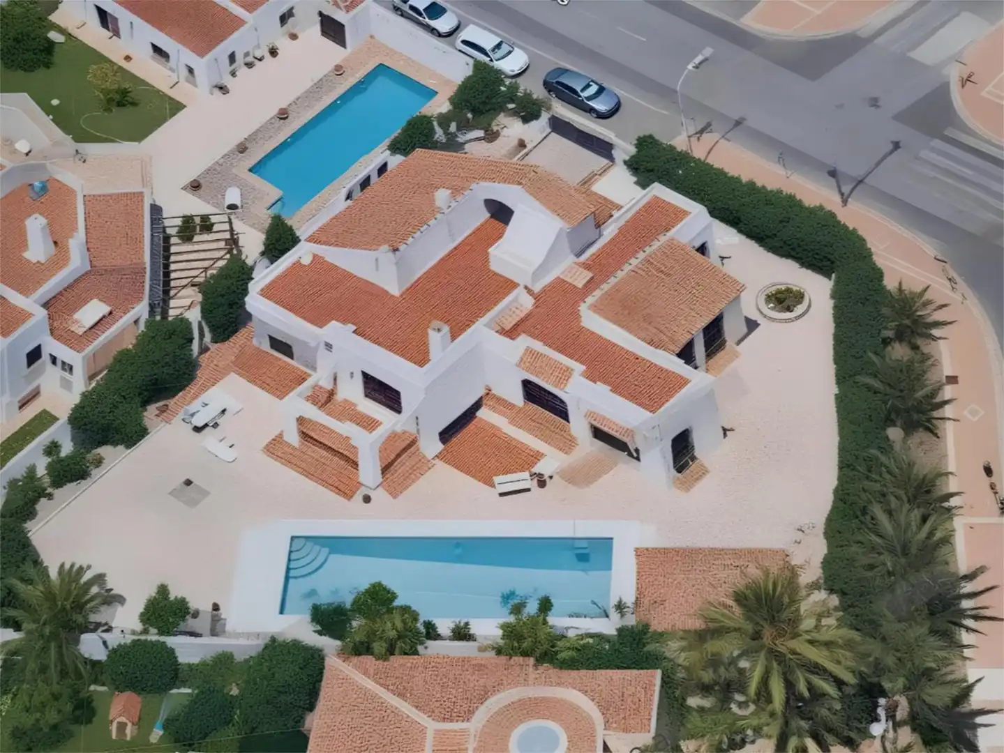 Pis de lloguer a Avenida Entremares, 32, El Sabinar – Urbanizaciones – Las Marinas – Playa Serena Vista exterior de Pis de lloguer en Roquetas de Mar amb Aire condicionat, Calefacció i Jardí privat