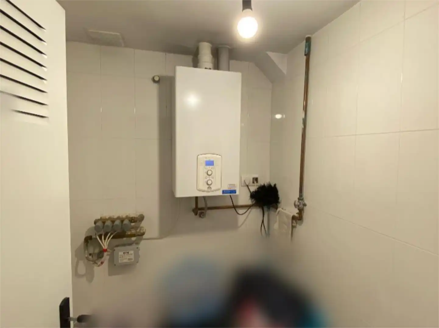 Baño de Casa o chalet en venta en Villalbilla de Burgos con Calefacción, Jardín privado y Parquet