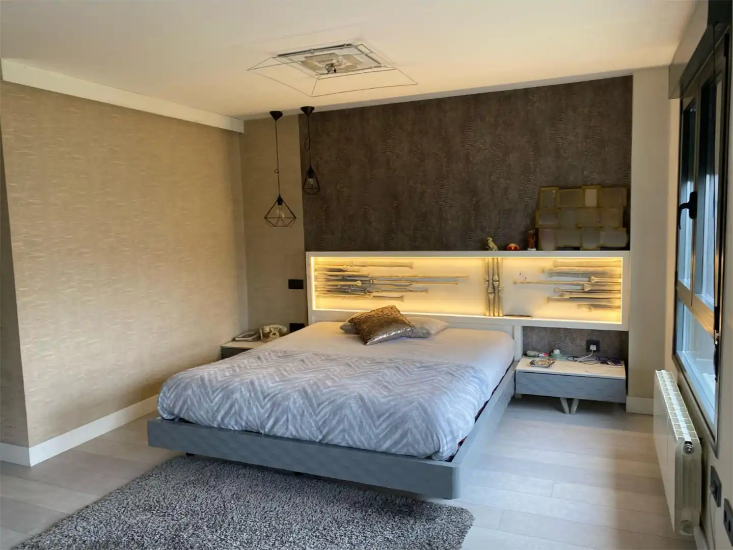 Habitación de Casa o chalet en venta en Villalbilla de Burgos con Calefacción, Jardín privado y Parquet