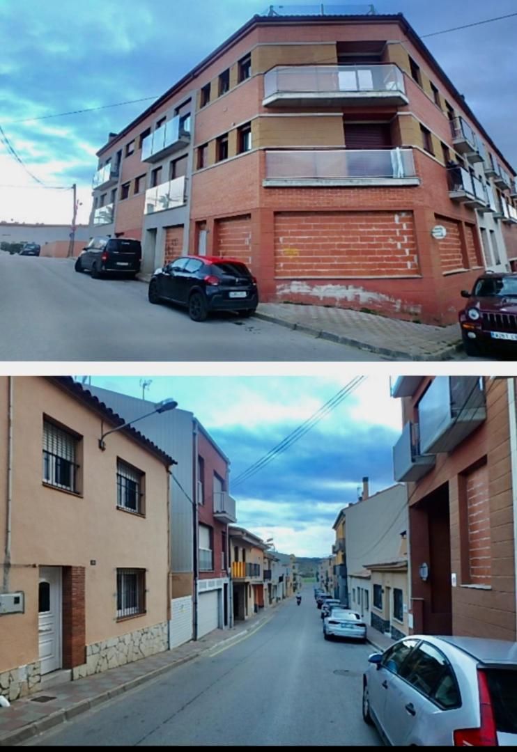 Vista exterior de Nau industrial de lloguer en Llagostera