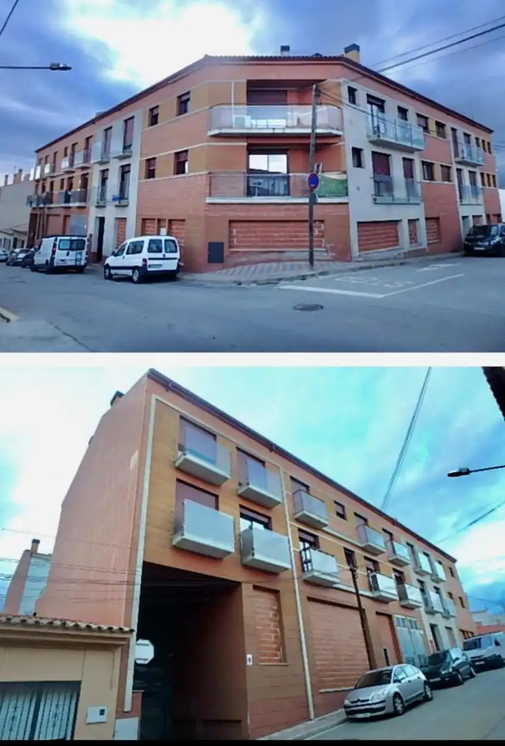 Vista exterior de Nau industrial de lloguer en Llagostera