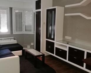 Sala d'estar de Pis de lloguer en Vigo  amb Calefacció, Parquet i Moblat