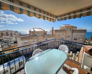 Vista exterior de Apartament de lloguer en Benalmádena amb Aire condicionat, Terrassa i Piscina