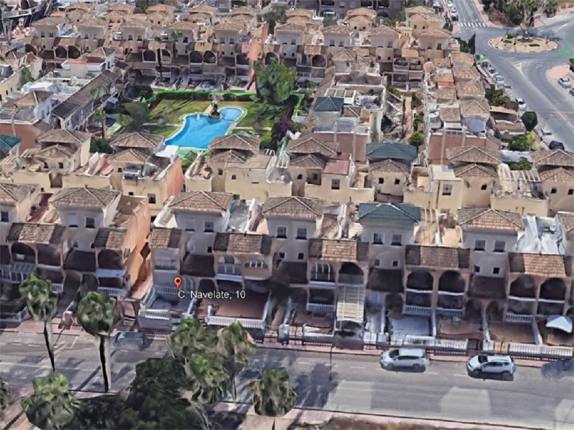 Exterior view of Single-family semi-detached for sale in Orihuela  with Terrace, Swimming Pool and Balcony