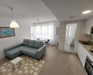 Living room of Flat to rent in Vilagarcía de Arousa  with Heating, Parquet flooring and Terrace