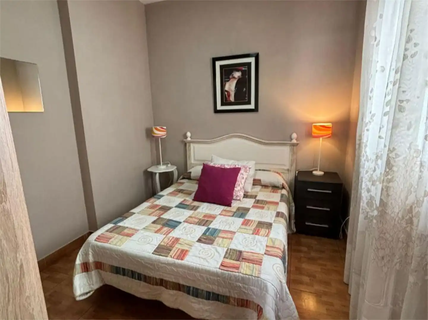 Habitación de Apartamento de alquiler en Montilla con Aire acondicionado y Amueblado
