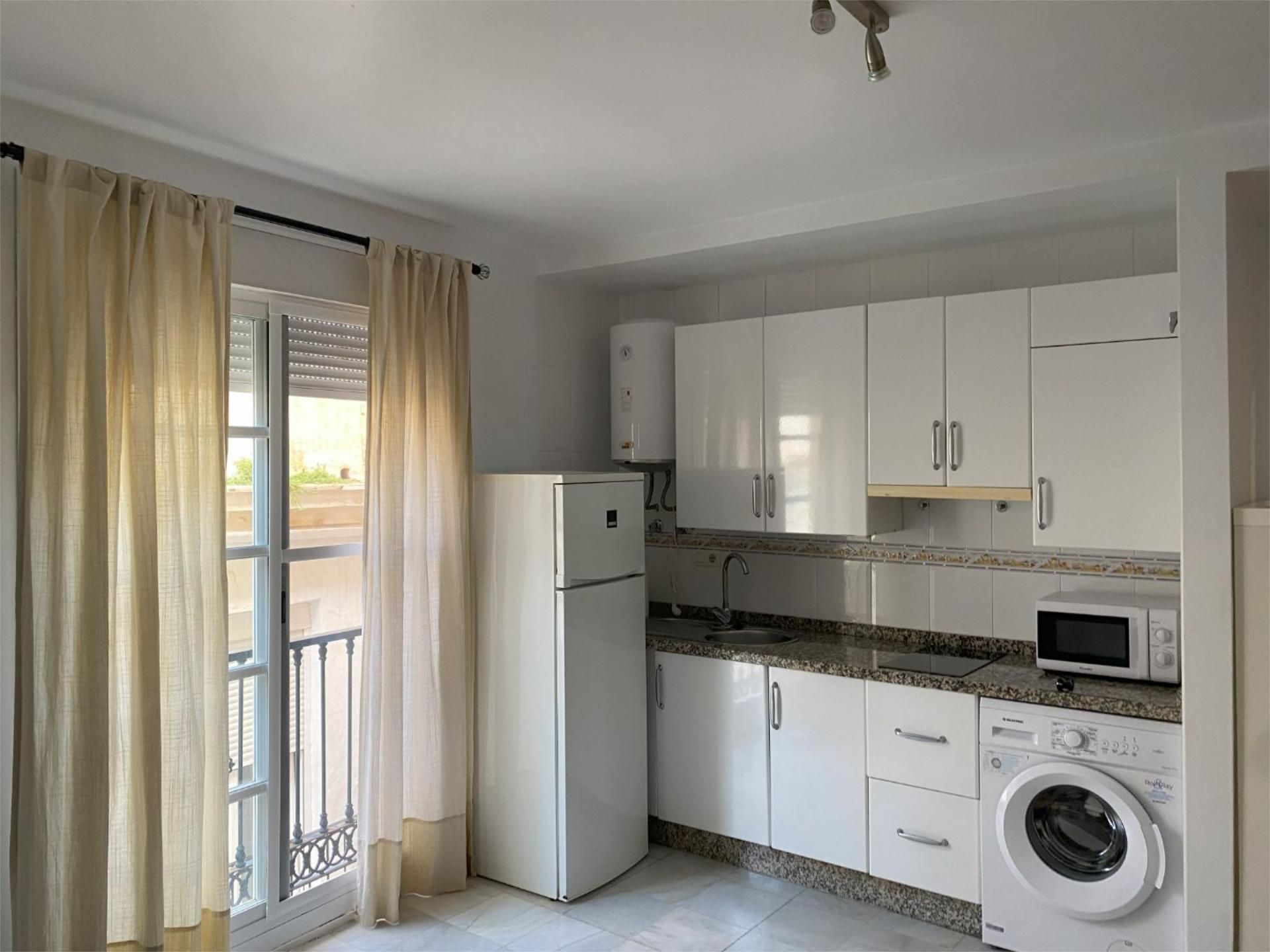 Kitchen of Flat for sale in Málaga Capital  with Air Conditioner and Balcony