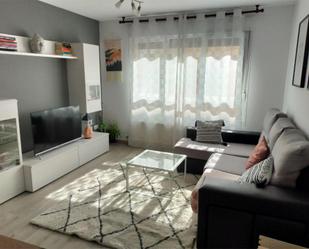 Living room of Flat for sale in Lugo Capital  with Heating, Storage room and Furnished