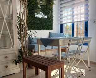 Terrace of Flat to rent in Rota  with Air Conditioner, Furnished and Washing machine