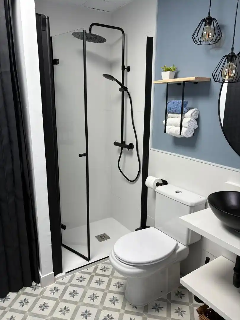 Piso de alquiler en Avenida de la Urta, 2, Costa Ballena - Largo Norte Baño de Piso de alquiler en Rota con Aire acondicionado, Amueblado y Lavadora