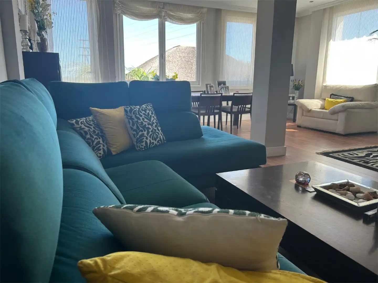 Flat for sale in Calle Dolores Medio, 9, Cortijo de Maza - Finca Monsalvez - El Olivar Living room of Flat for sale in Málaga with Air Conditioner, Heating and Private garden