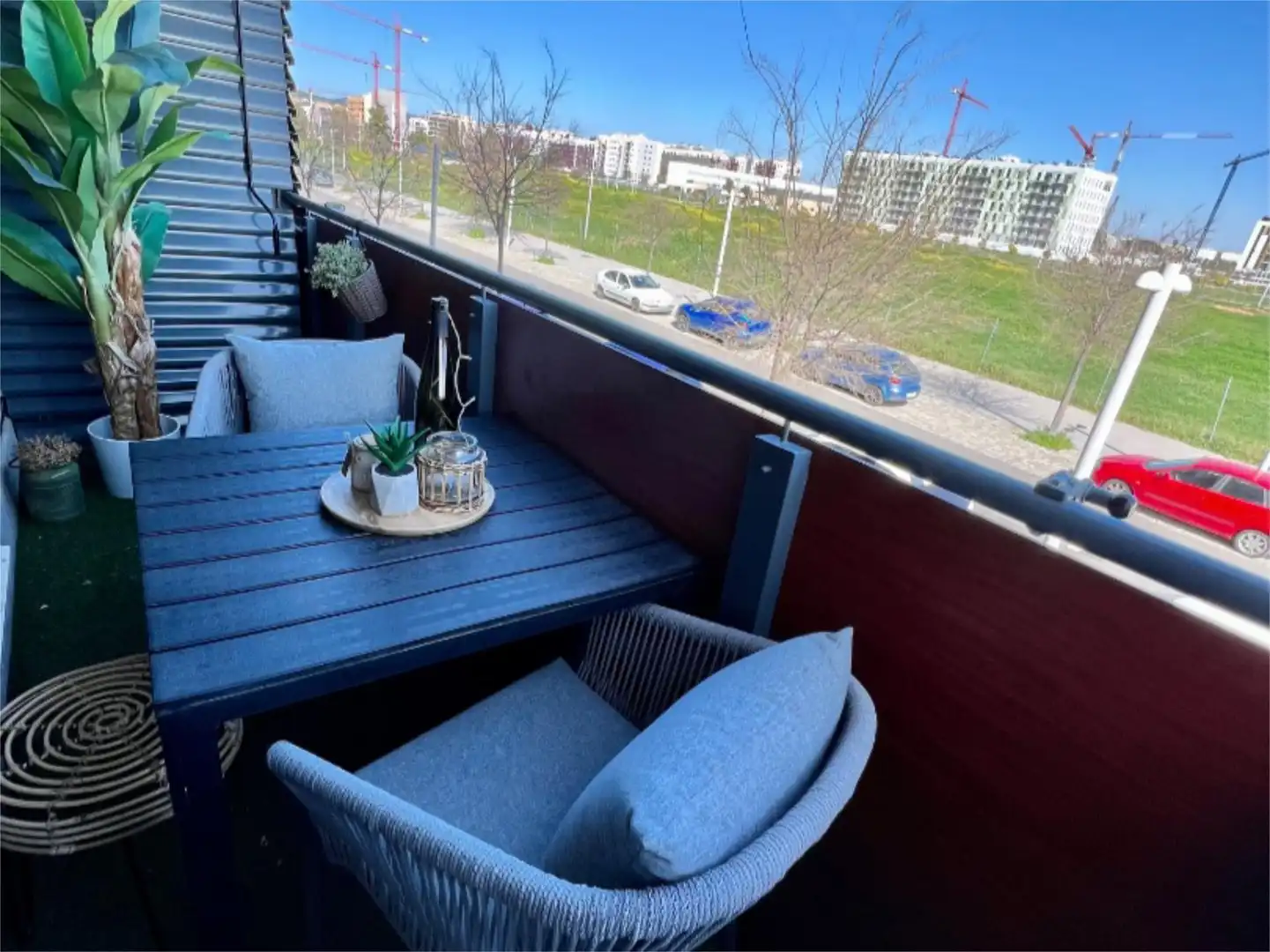 Flat for sale in Calle Diputado Ignacio Gallego, 14, Poniente-Norte - Miralbaida - Parque Azahara Balcony of Flat for sale in Córdoba with Air Conditioner, Heating and Parquet flooring