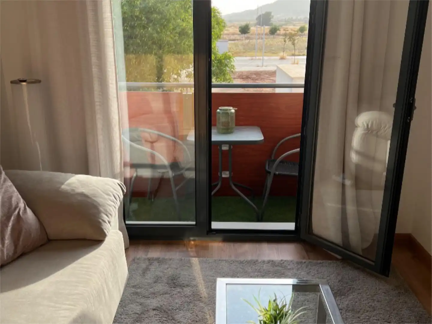 Flat for sale in Calle Diputado Ignacio Gallego, 14, Poniente-Norte - Miralbaida - Parque Azahara Balcony of Flat for sale in Córdoba with Air Conditioner, Heating and Parquet flooring