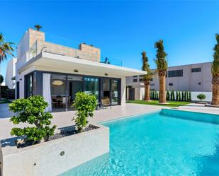 Swimming pool of Single-family semi-detached for sale in Orihuela  with Air Conditioner, Terrace and Swimming Pool