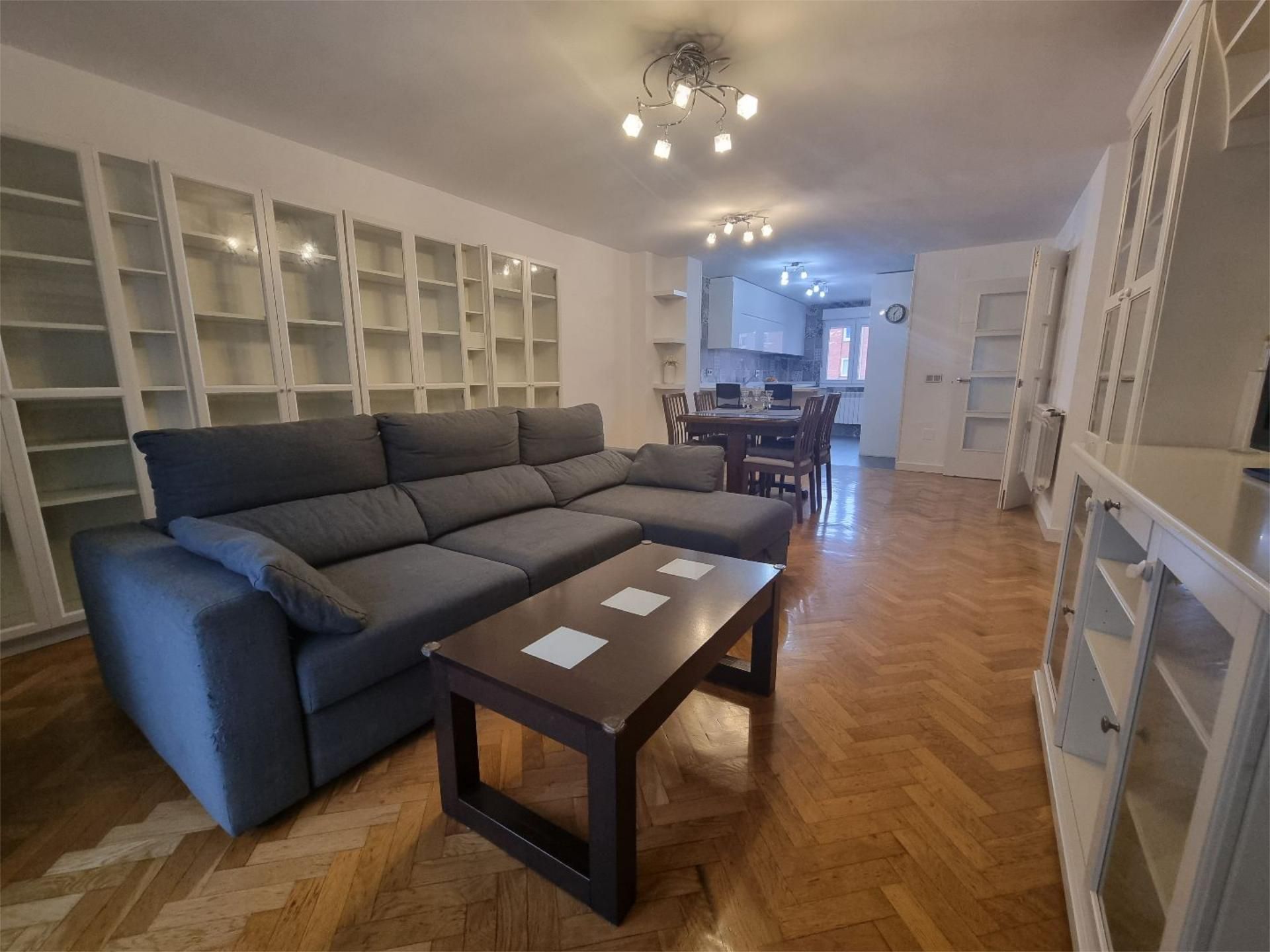 Sala d'estar de Pis en venda en Palencia Capital amb Balcó
