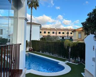 Exterior view of Flat for sale in Islantilla  with Air Conditioner, Heating and Private garden