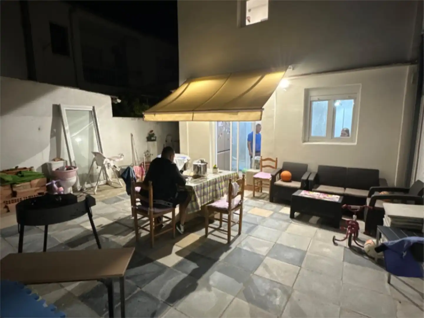 Einfamilien-Reihenhaus zum Verkauf in Carrer Santiago Rusiñol, 50, Santa Coloma de Farners Terrasse von Einfamilien-Reihenhaus zum Verkauf in Santa Coloma de Farners mit Klimaanlage und Terrasse