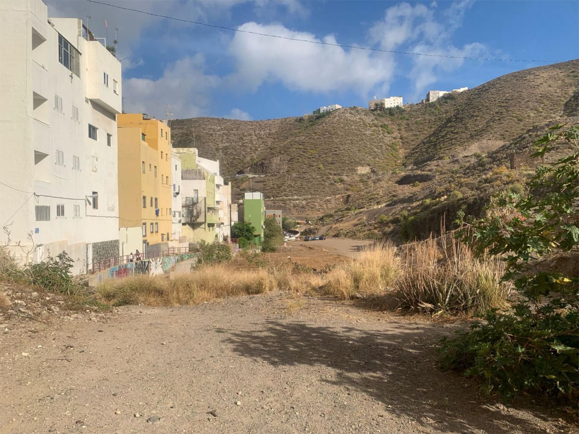 Vista exterior de Pis en venda en Las Palmas de Gran Canaria amb Aire condicionat, Traster i Moblat