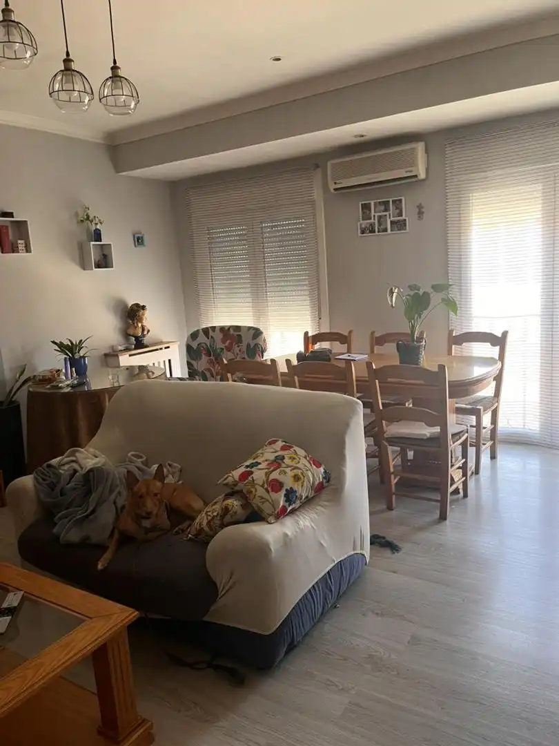 Sala d'estar de Pis en venda en Moral de Calatrava amb Aire condicionat, Calefacció i Parquet