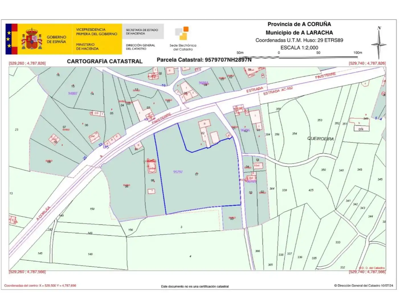 Urbanitzable en venda a Lugar Proame, 12, A Laracha Urbanitzable en venda en A Laracha