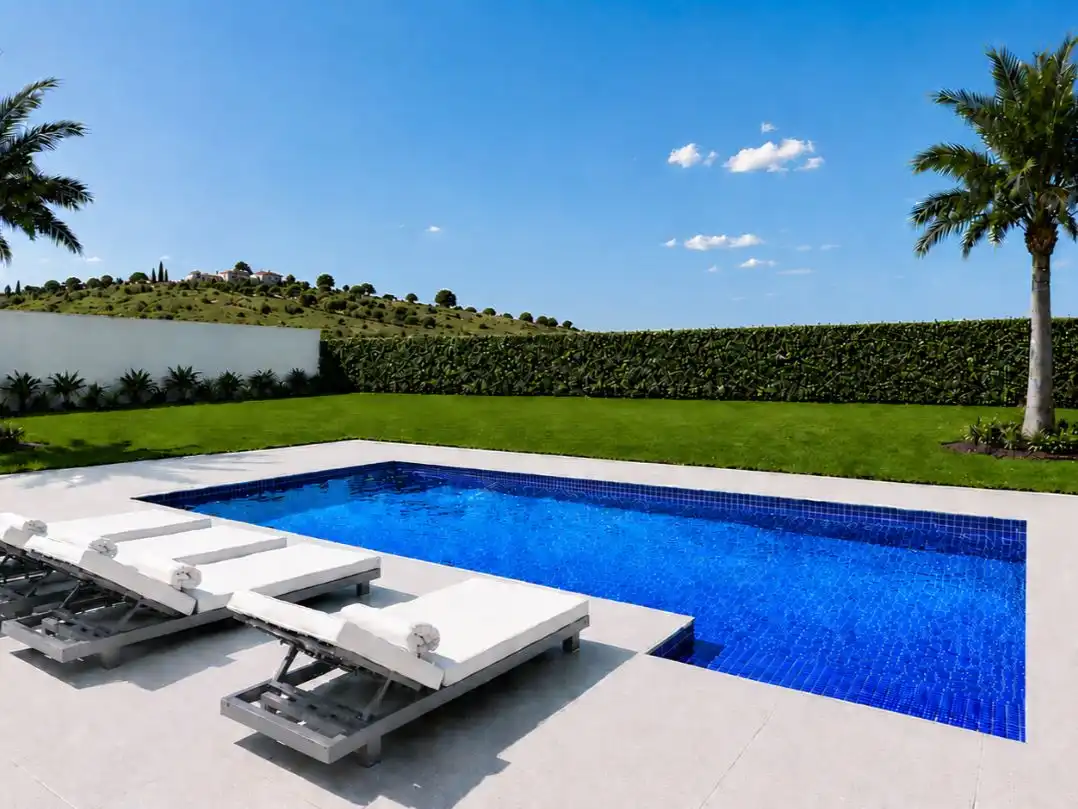 Piscina de Piso en venta en Mijas con Aire acondicionado, Calefacción y Jardín privado