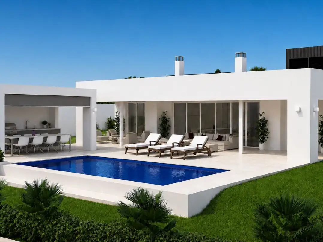 Terraza de Piso en venta en Mijas con Aire acondicionado, Calefacción y Jardín privado