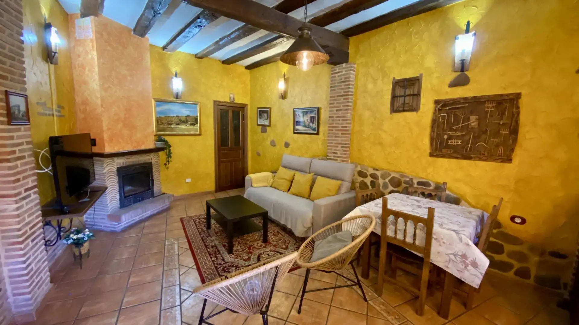 Sala d'estar de Casa o xalet de lloguer en Pino del Río