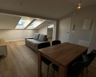 Living room of Flat for sale in Santiago de Compostela   with Heating, Storage room and Furnished