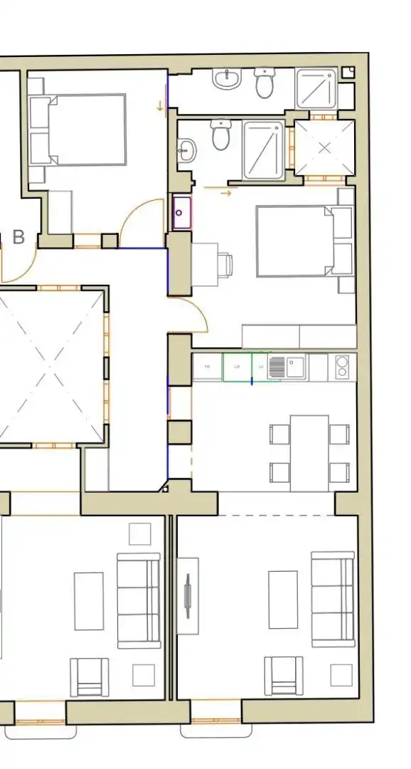Flat for rent in Calle Soledad, 11, Alameda - Mentidero - Teatro Falla