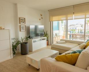Sala d'estar de Pis en venda en Santa Eulària des Riu amb Aire condicionat, Calefacció i Terrassa