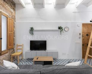 Sala d'estar de Planta baixa de lloguer en  Barcelona Capital amb Terrassa