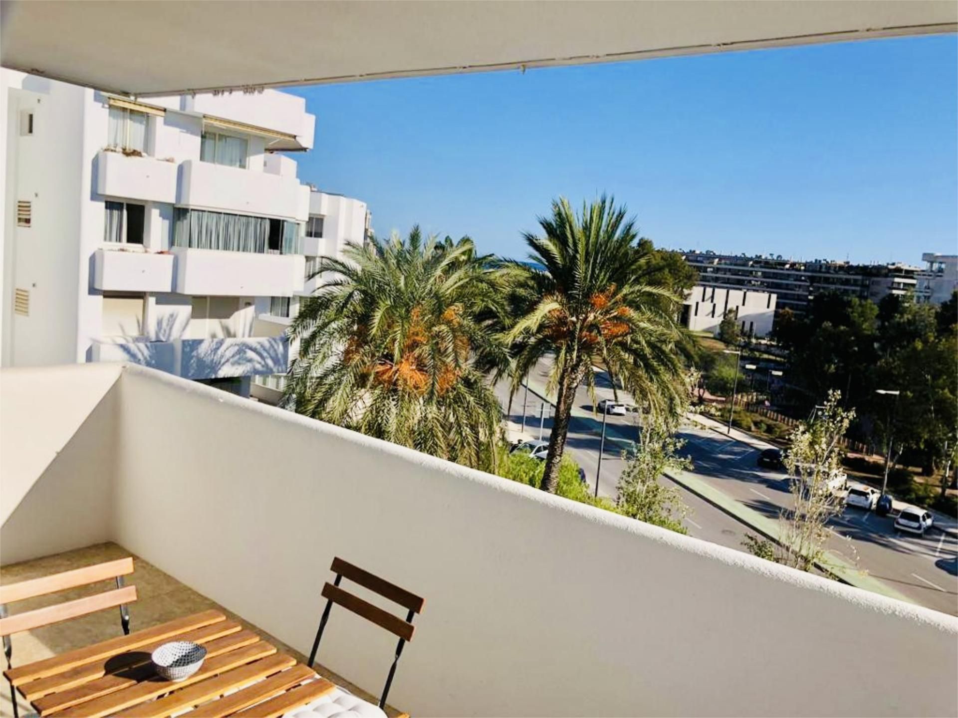 Exterior view of Flat for sale in Eivissa  with Air Conditioner and Terrace