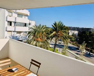 Exterior view of Flat for sale in Eivissa  with Air Conditioner and Terrace