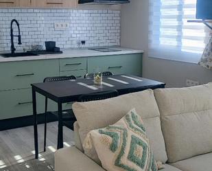Kitchen of Flat to share in  Granada Capital  with Air Conditioner, Terrace and Furnished