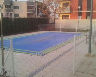Swimming pool of Flat for sale in Cadrete  with Air Conditioner, Heating and Storage room