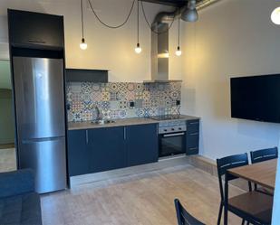 Kitchen of Flat to rent in  Barcelona Capital  with Air Conditioner, Terrace and Balcony
