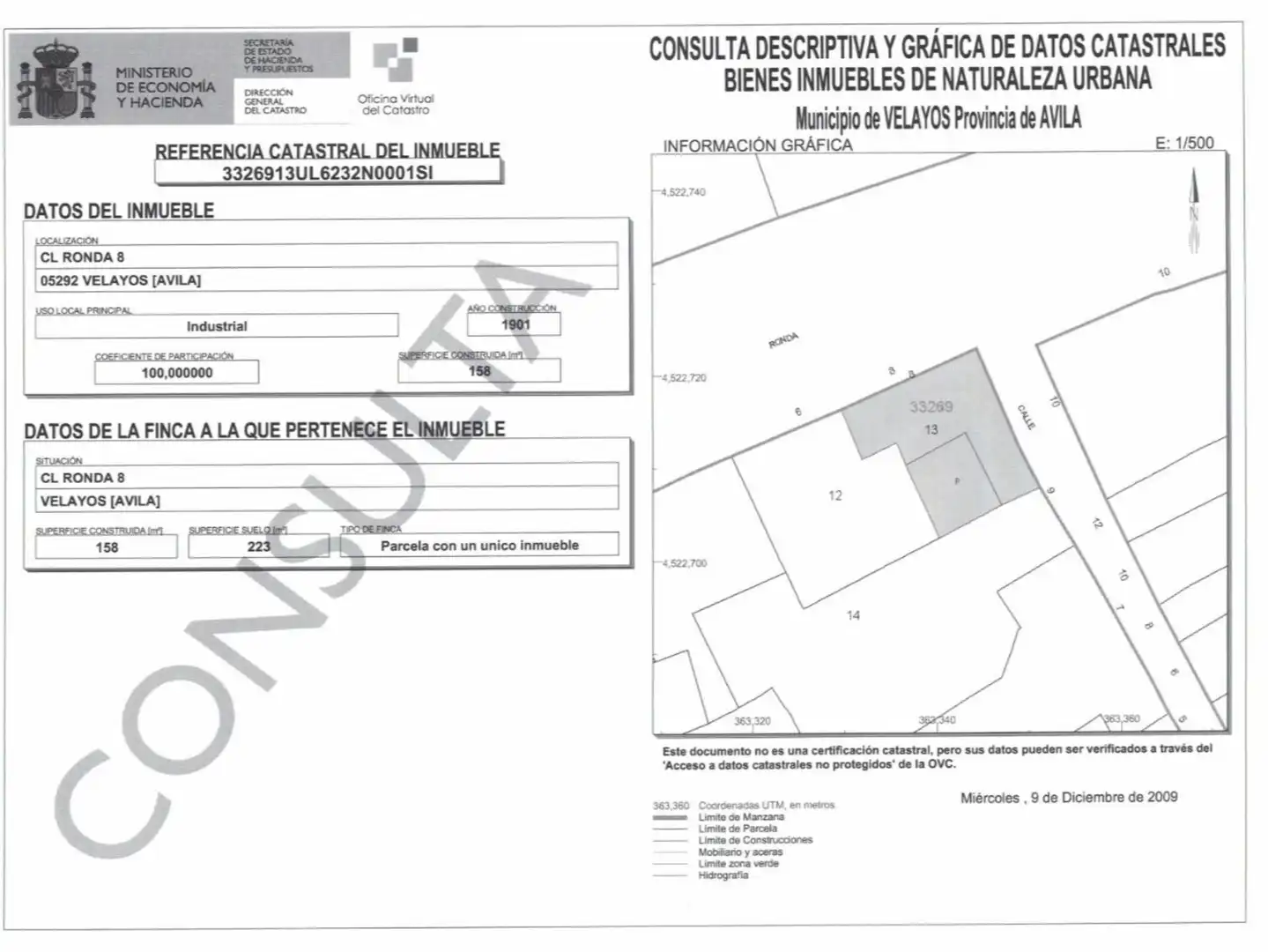 Piso en venta en Calle Ronda, 8, Velayos Piso en venta en Velayos