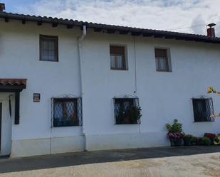 Exterior view of Single-family semi-detached for sale in Ajangiz  with Furnished, Oven and Washing machine