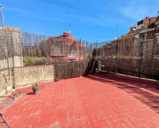 Terrace of Single-family semi-detached for sale in  Barcelona Capital  with Air Conditioner, Heating and Parquet flooring