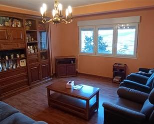 Living room of Flat for sale in Gijón   with Heating and Furnished