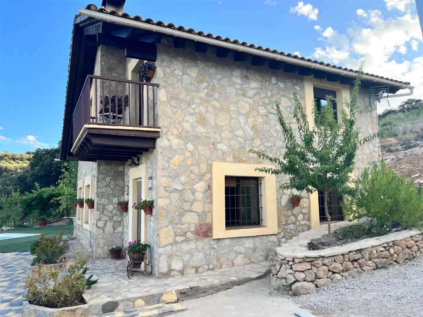 Finca rústica en venta en A-335, Alcalá la Real Vista exterior de Finca rústica en venta en Alcalá la Real con Calefacción, Jardín privado y Terraza