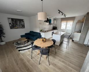 Living room of Flat to rent in Ponferrada  with Heating, Parquet flooring and Terrace