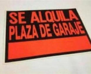 Aparcament de Garatge de lloguer en Chilches / Xilxes
