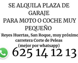 Aparcament de Garatge de lloguer en Badajoz Capital
