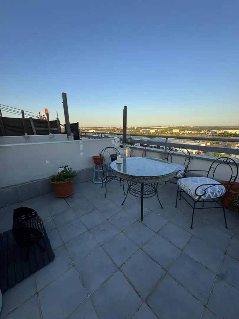 Terrace of Duplexes for share in Leganés  with Air Conditioner, Heating and Parquet flooring