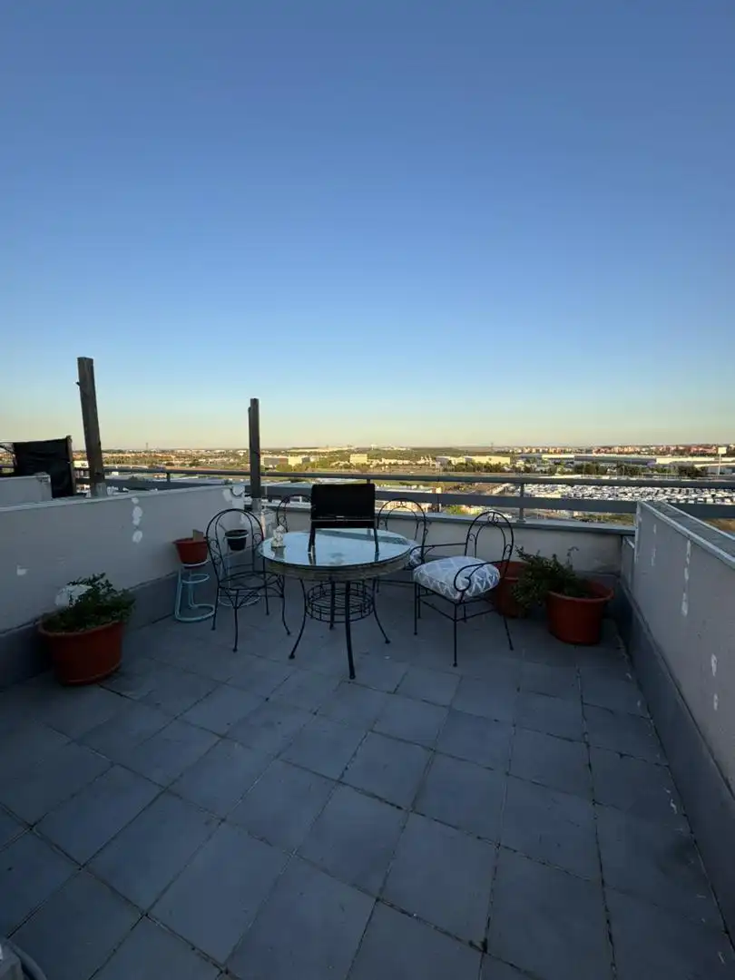 Terrace of Duplexes for share in Leganés  with Air Conditioner, Heating and Parquet flooring