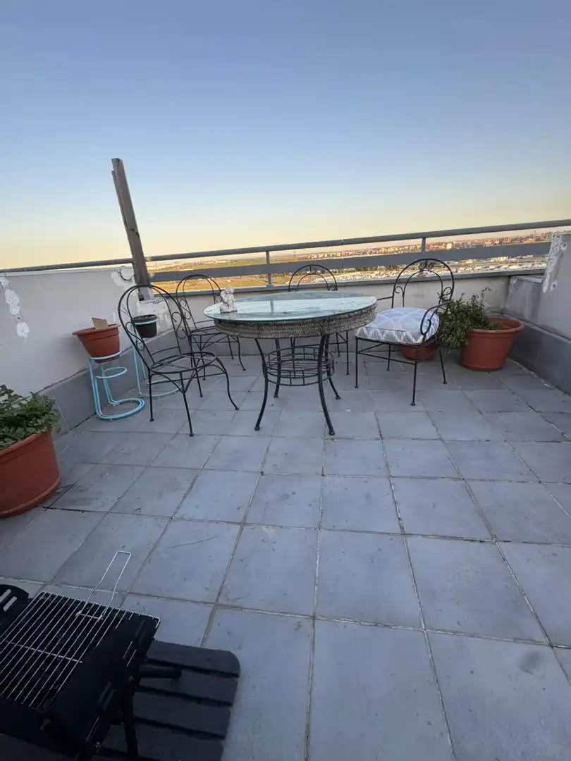 Terrace of Duplexes for share in Leganés  with Air Conditioner, Heating and Parquet flooring