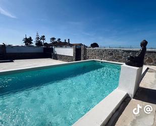 Swimming pool of Country house to rent in Sanlúcar de Barrameda  with Air Conditioner and Swimming Pool