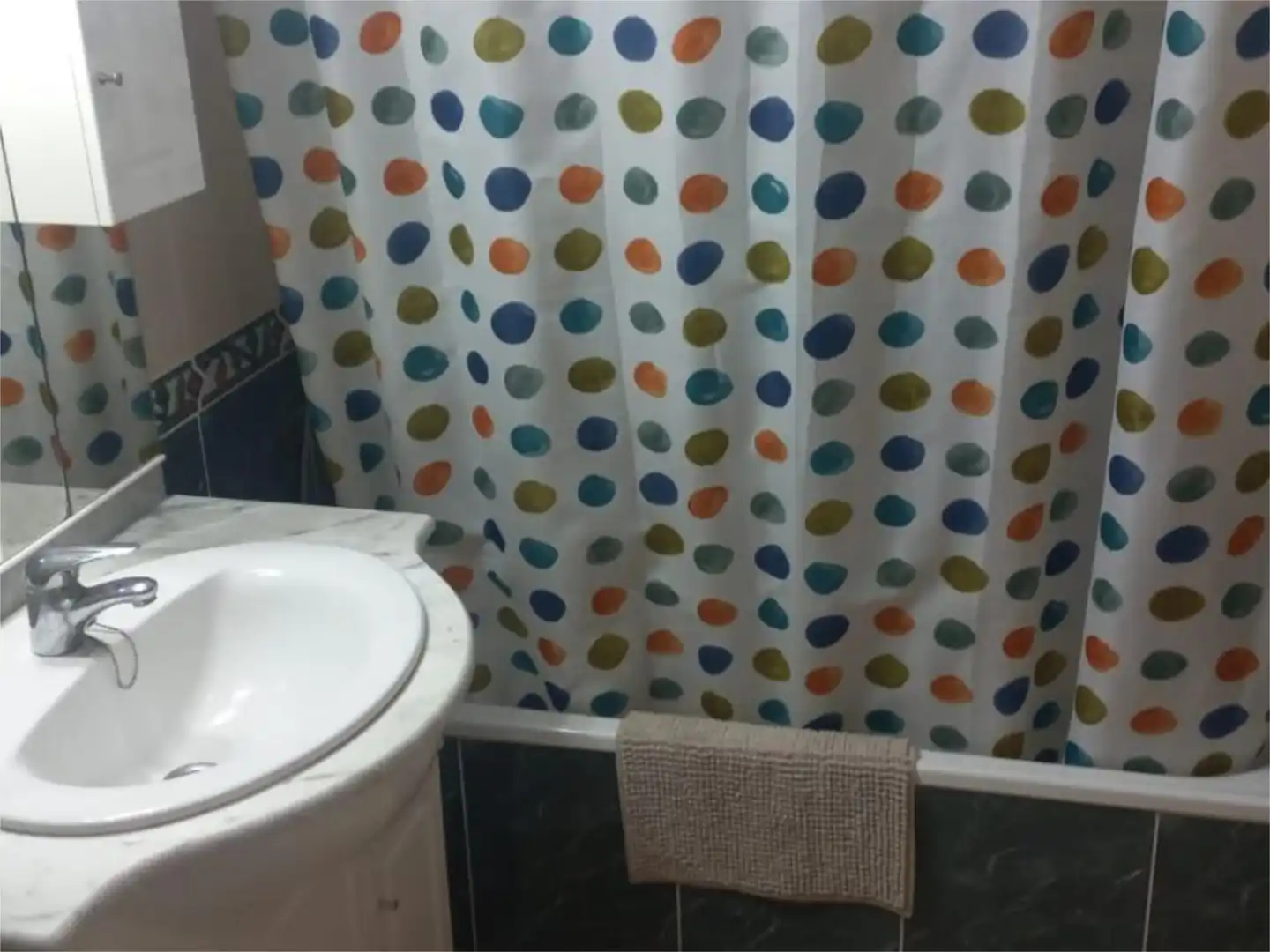 Wohnung zur Miete in Calle Sierra de las Moreras, 52, Bahia Badezimmer von Wohnung zur Miete in Mazarrón mit Klimaanlage, Privatgarten und Terrasse